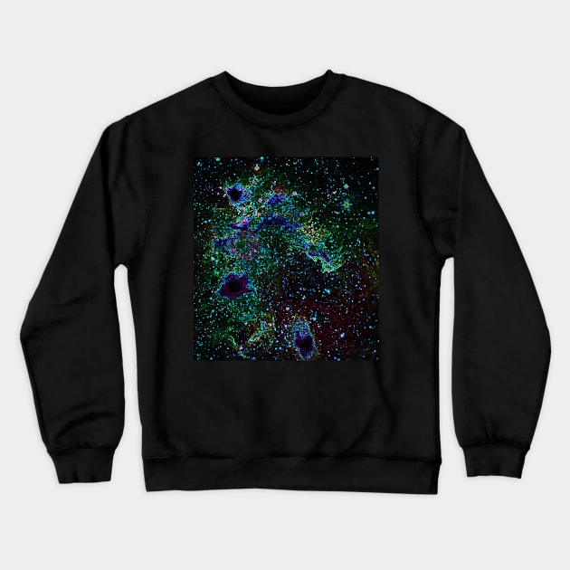 Black Panther Art - Glowing Edges 412 Crewneck Sweatshirt by The Black Panther